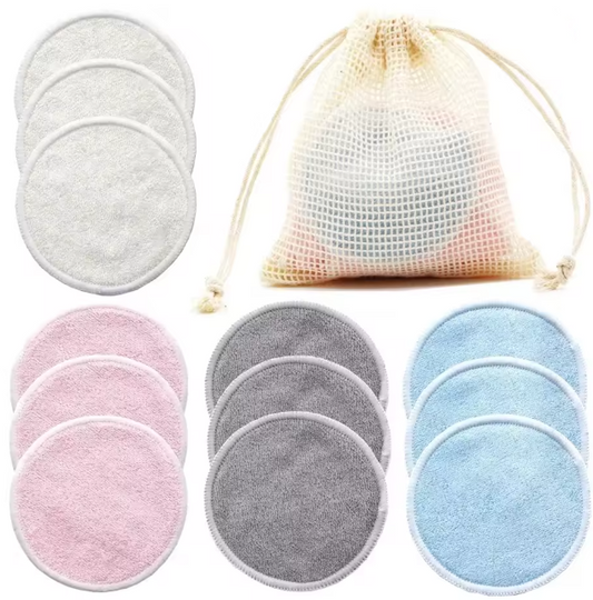 Eco-Friendly Bamboo Makeup Remover Pads